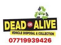 Dead or alive vehicle disposal amp collection