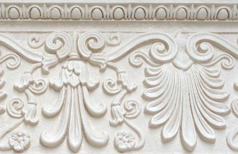 Decorative plaster covings for less