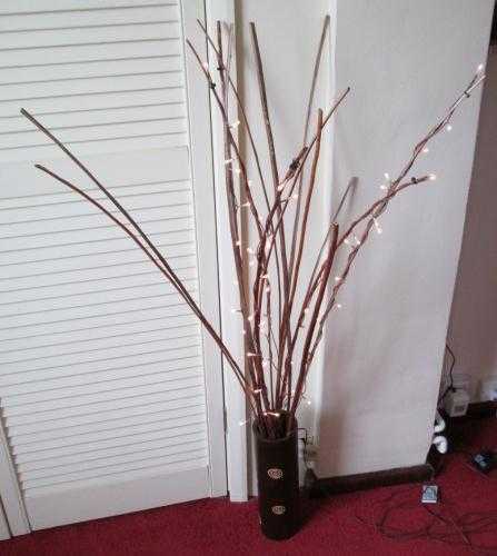 Decorative reedtwig LIGHTS