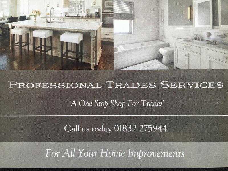 Decorator, Plasterer, Electrician , Plumber Available