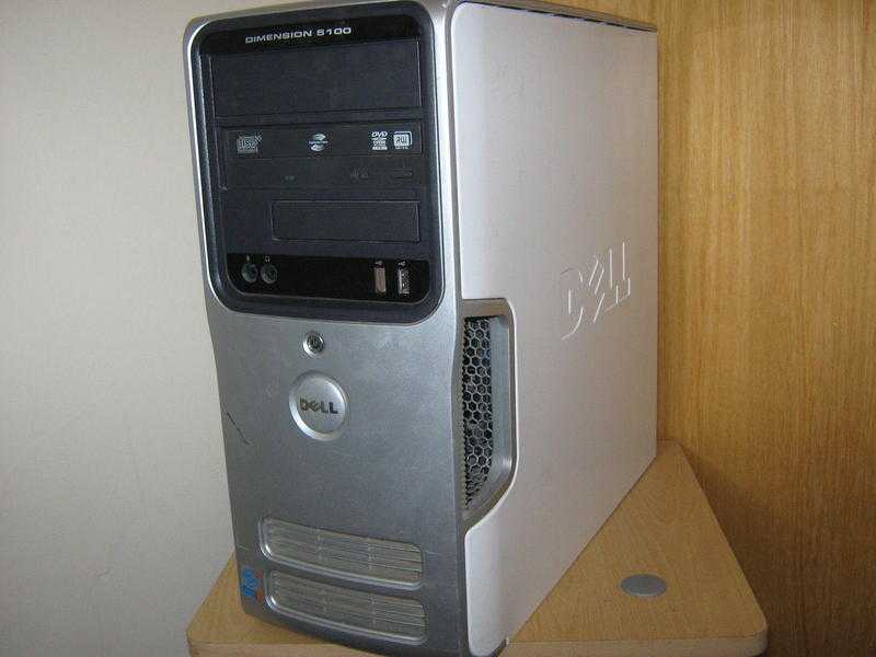 Dell Dimension 5100 P4HT 2800Mhz.  Windows 7.