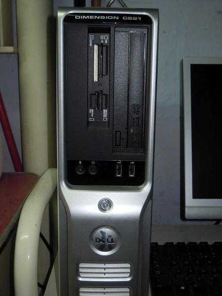 Dell Dimension C521 Slimline Tower Desktop PC Running Windows 10