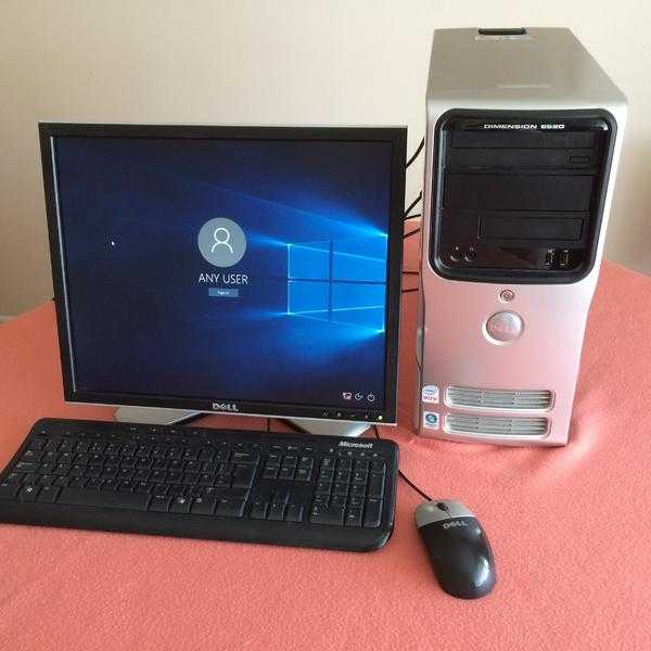 Dell Dimension E520 Tower PC system complete