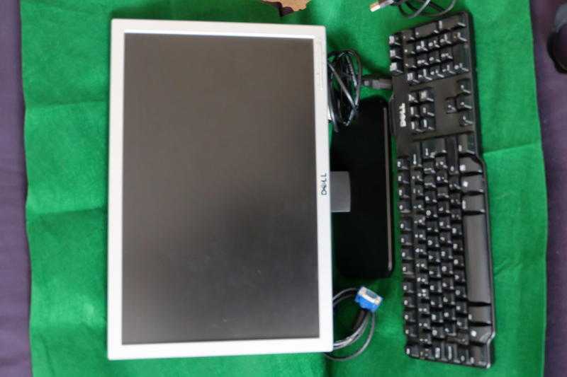 Dell Keyboard and Monitor