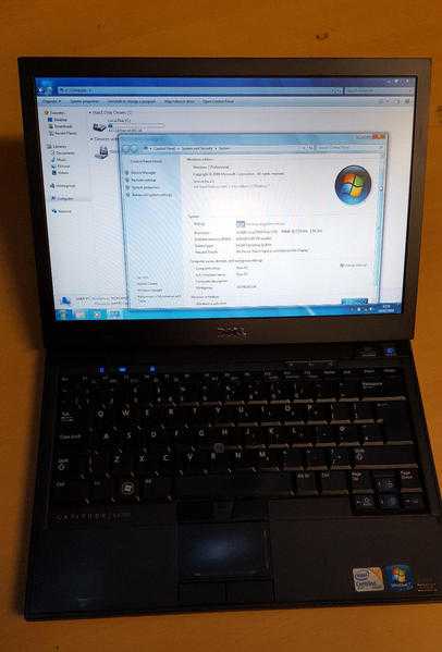 Dell Latitude E4300 Intel Core 2 Duo 4GB RAM 500GB HD Win 7 Pro 64bit  Charger