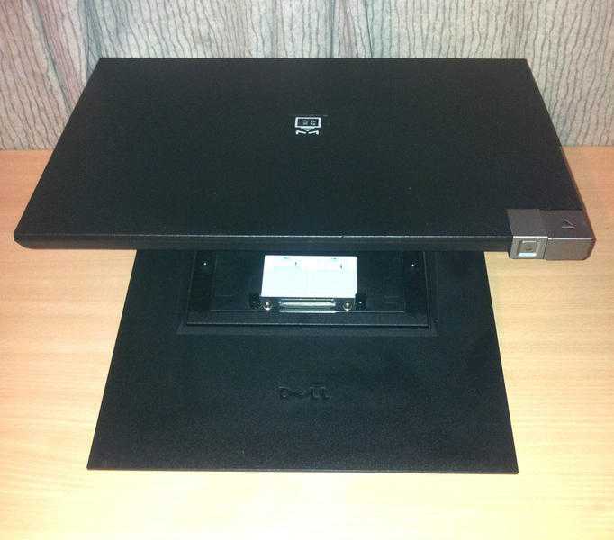 Dell Monitor Stand and Dell E-Port Replicator PR03X for Latitude E Series Laptop