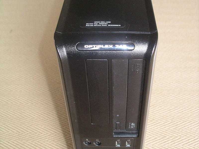 Dell OptiPlex 745 80 GB, Intel Core 2 Duo 1. 8 GHz, 2GB Ram Windows XP desktop