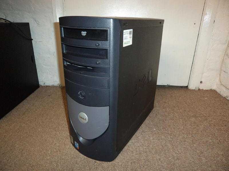 DELL OPTIPLEX GX 280 COMPUTER, 1.5 GB RAM, 164 GB HD, DVD ROM