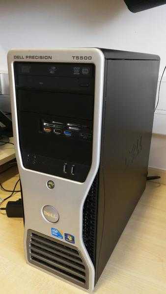 Dell Precision T5500, 2 x X5675 CPUs, 72GB ram, H310 6GB raid, 250GB SSD, 3TB HDD, NVIDIA