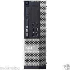 DELL QUAD CORE PC COMPUTER DESKTOP TOWER WINDOWS 7 WI-FI 4GB RAM 1000GB HDD