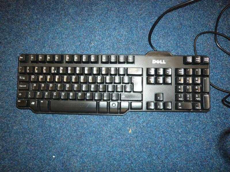 DELL USB BLACK KEYBOARDS