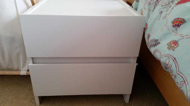 Denver Bedside Chest - White