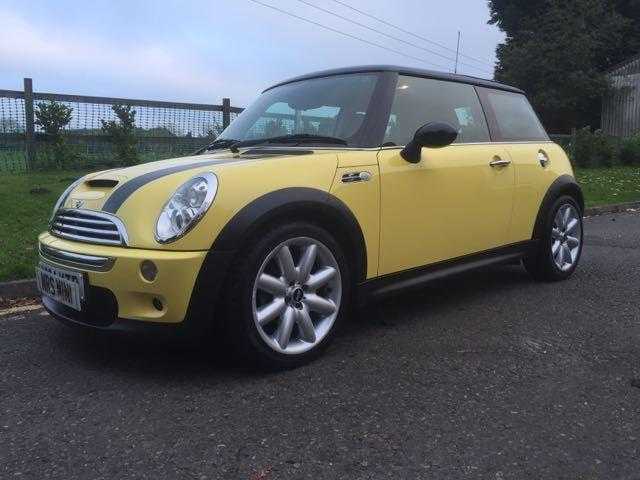 DEPOSIT TAKEN  2004 MINI Cooper S Chili Pack in Liquid Yellow  Supercharged