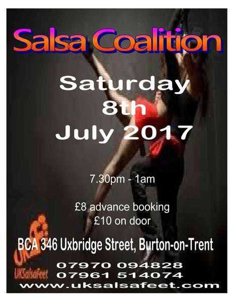 Derby amp Burton-on-Trent Salsa Party