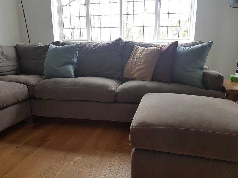 Designer corner sofa