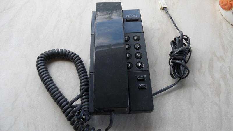 Desk or Wall mounted Corded  Telephone, In RAF Blue