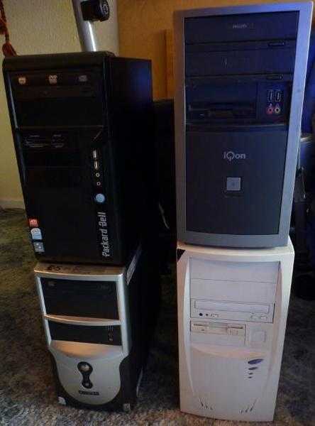 Desktop PC tower Job lot for sparesrepairsrefurbishing.