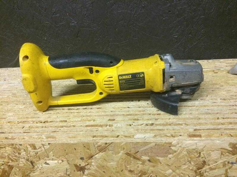 DeWalt 18V Cordless Angle Grinder - DC410 - Bare unit only no batteries