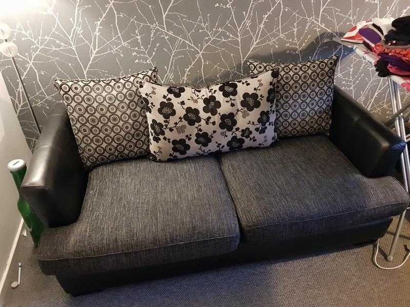 DFS 2amp3 seater sofas plus footstool