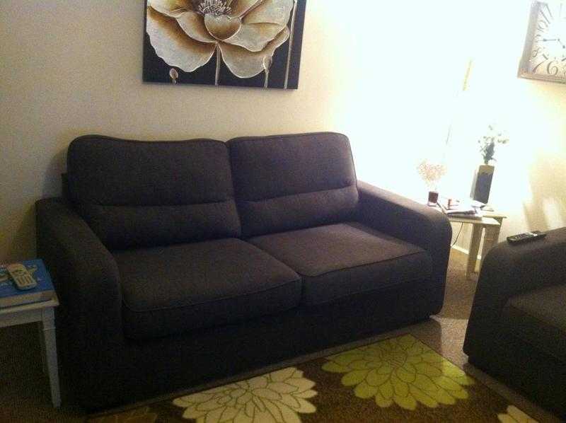 DFS 3 Seater Sofa in Charcoal Grey