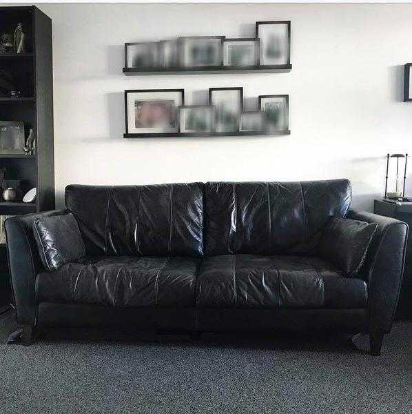 DFS LARGE LEATHER SOFA. Needs gone ASAP open to offers