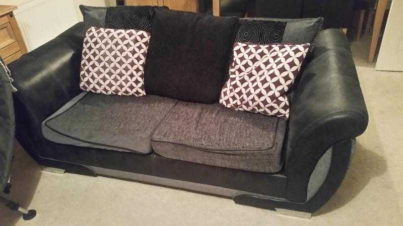DFS SETTEE AND ARMCHAIR