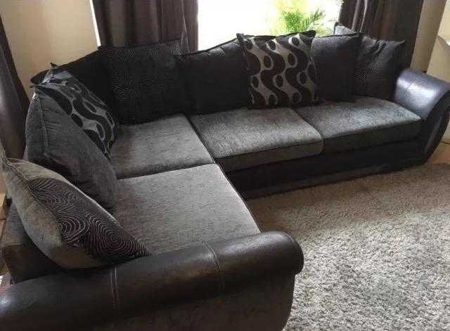 DFS Shannon sofa with swivel chair