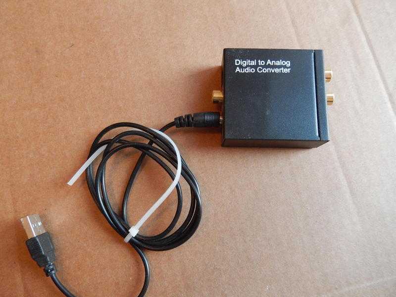 Digital to Analogue Audio Converter