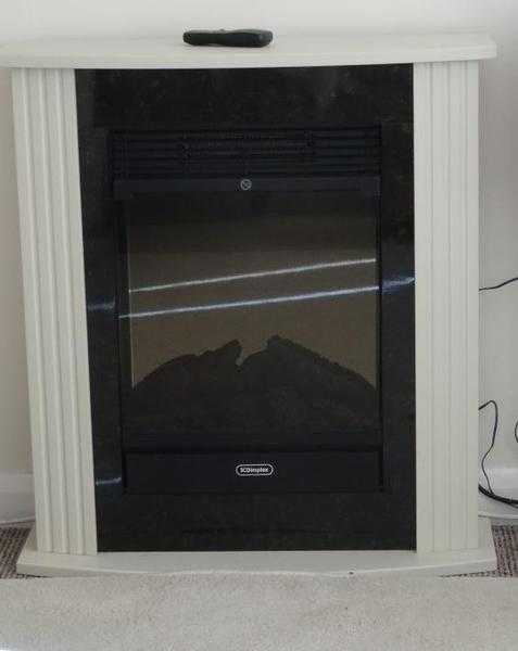 DIMPLEX MINI MOZART FREE STANDING ELECTRIC FIRE amp SURROUND.