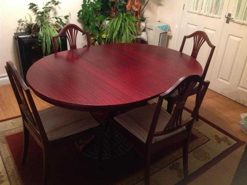 Dining Room Table, chairs amp matching carver table