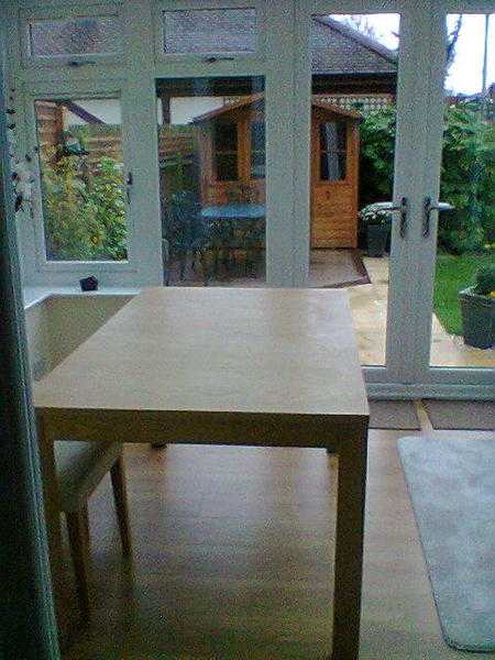 Dining table