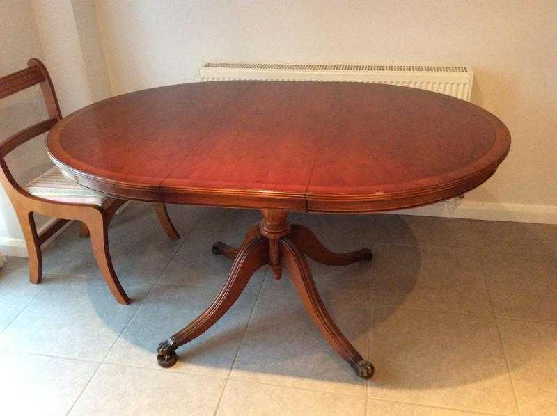 Dining table and chairs