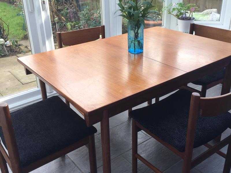 Dining table and chairs - all SOLID WOOD