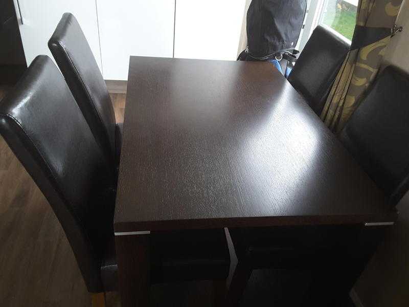 Dining table and coffee table