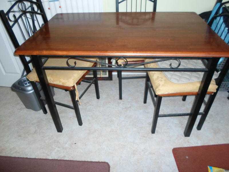 Dining Table and Four Chairs