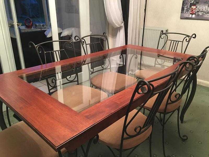 Dining table and matching sideboard