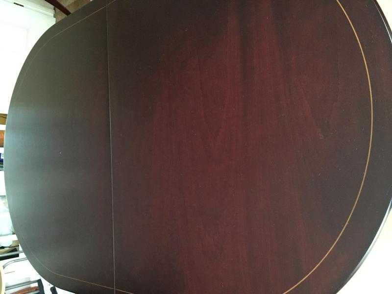 Dining Table Oval Rosewood