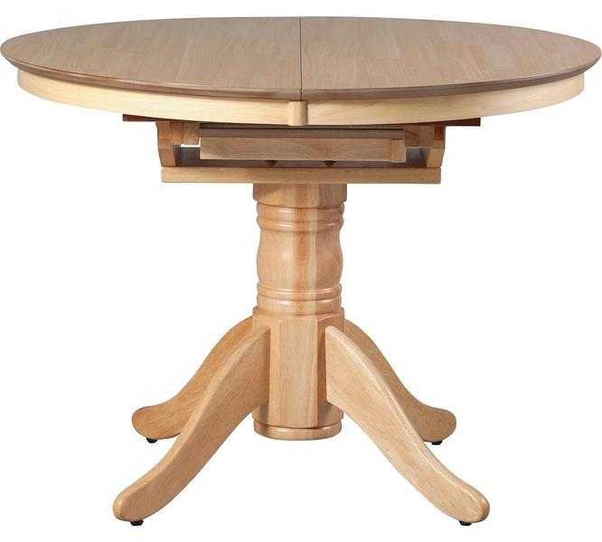 Dining Table Round Extendable in good condition