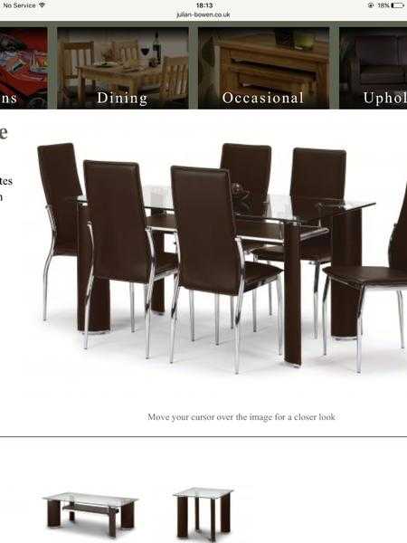 Dining Table Set with 4 Chairs