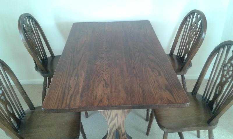 Dining table with 4 chairs