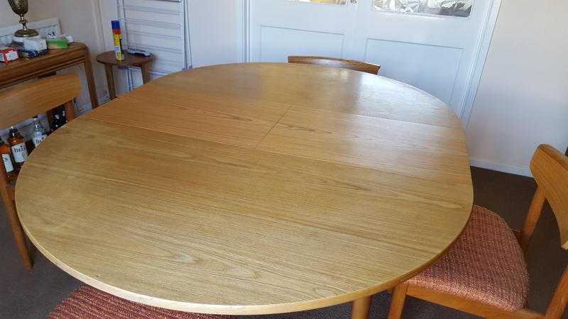 Dining table with chairs