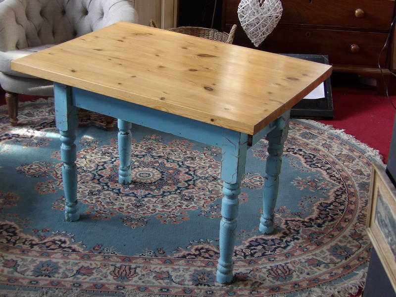 Dining Table With Waxed Top - Original 039Shabby Chic039