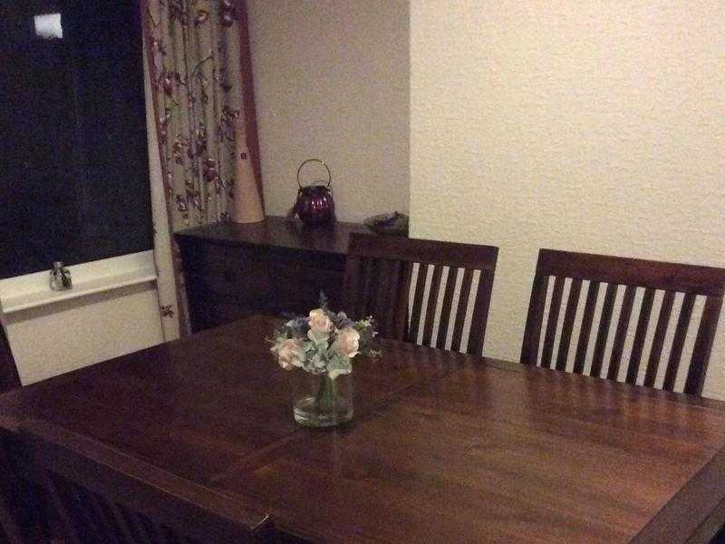 Dinning Room Table and 6 Chairs and Unit