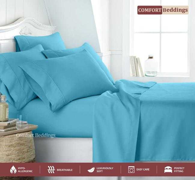 Discount Offer On Amazon - Egyptian Cotton Queen Sheet Set