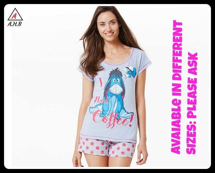 Disney Eeyore Sjorts Pajamas