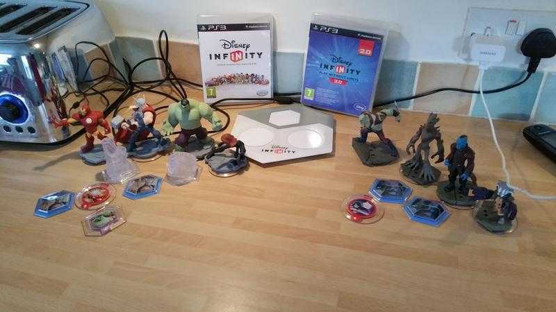 disney infinity ps3 set 1.0, 2.0