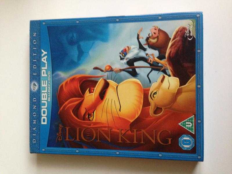 Disney the Lion King blu-Ray DVD double play Diamond Edition for sale