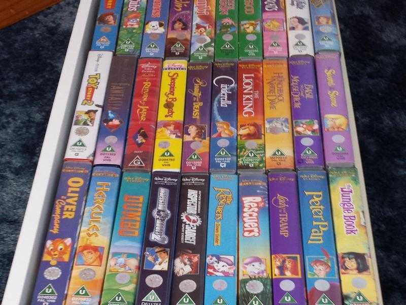 Disney VHS Films