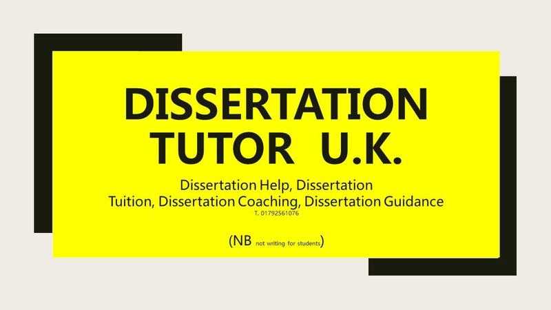 Dissertation Tutor Online, Dissertation Coach, Thesis Help, Dissertation Help