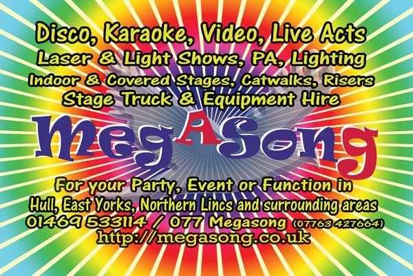 DJ, Disco, Karaoke, Stage, Stage Truck, Tannoy amp PA Hire